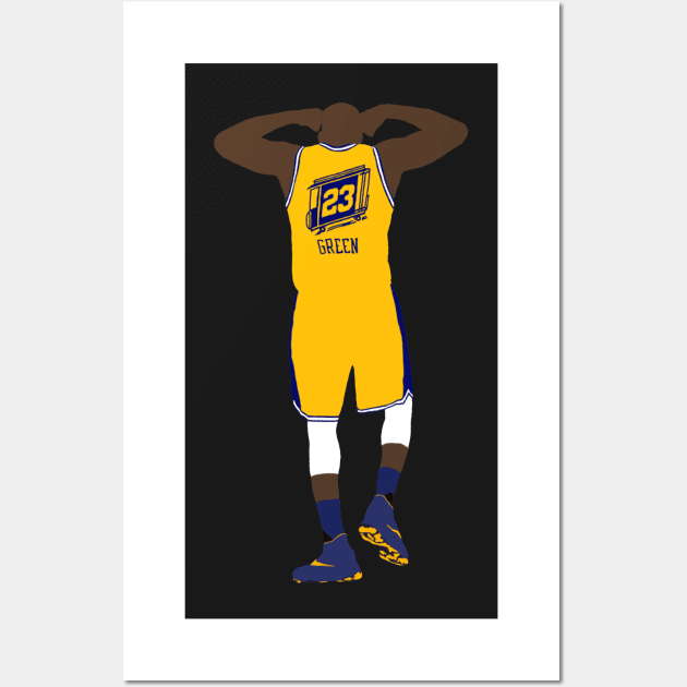 Draymond Green Flex Wall Art by xRatTrapTeesx